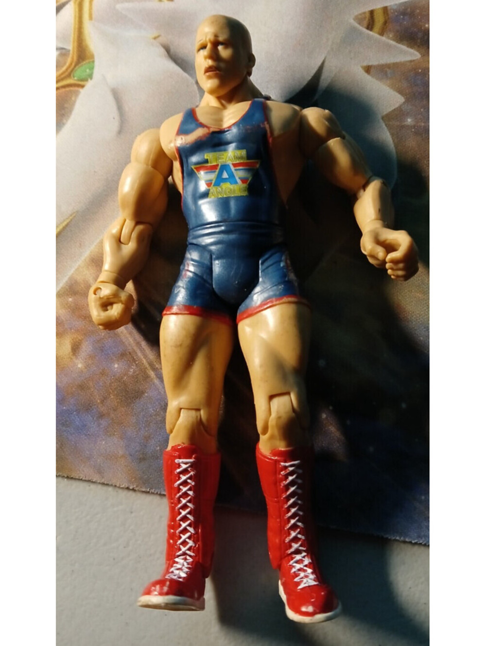 WWE 2003 Kurt Angle Action Figure Jakks Pacific
